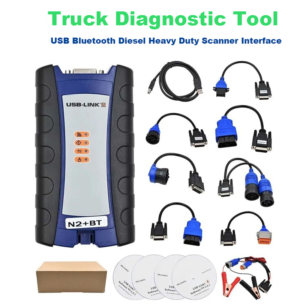 Heavy Equipment Software - Interface de Diagnóstico para Caminhões NEXIQ